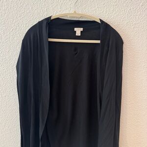 J. Crew Classic Black Cardigan